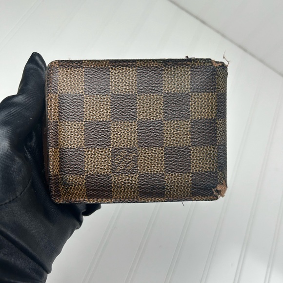 Louis Vuitton Damier Ebene Multiple Pocket Wallet Unisex - Picture 5 of 15